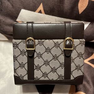 Jewelry Box NWOT 2 in 1 Brown and Beige Patterned